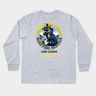 CONNOR STALIONS SCOUTING SERVICE Kids Long Sleeve T-Shirt